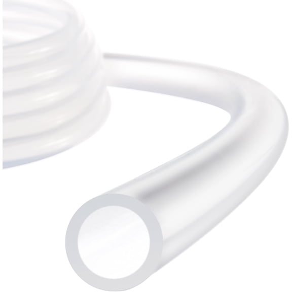 Silicone Tubing,1" ID x 1-1/4" OD Pure Silicon Tube High Temp Silicone Hose [for Home Brewing Wine Making, Beer Line, Aquarium]-3.3 ft Length/Clear