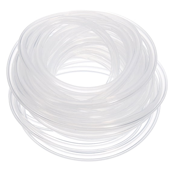 Silicone Tubing, 2.5mm ID x 6.5mm OD - 16.4Ft Long Flexible Pure Silicone Hoses, High Temp