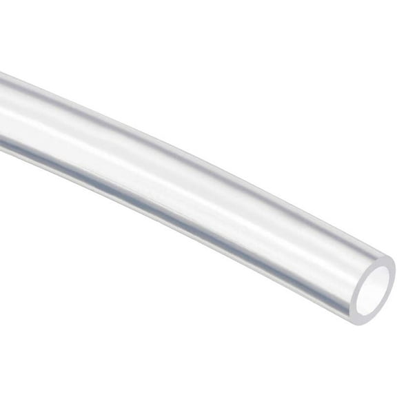 Silicone Tubing 3/16"(5mm) ID x 9/32"(7mm) OD 3.3ft(1m) Silicone Rubber Tube Air Hose Pipe for Pump Transfer Clear
