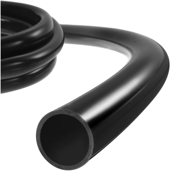 Silicone Tubing,3/8" ID x 1/2" OD Pure Silicon Tube High Temp Hose [for Home Brewing,Pump Transfer,Aquaponics]-5 ft Length/Black