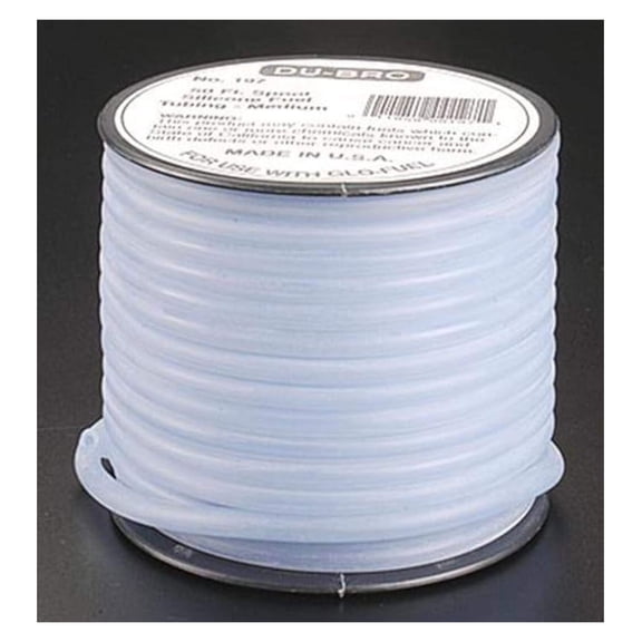 Silicone Tubing 50 ft - Medium Super Blue - 3/32" ID x 7/32" OD - Flexible Rubber Tubing for Peristaltic Pumps, Fluid Transfer, Brewing, and Industrial Use