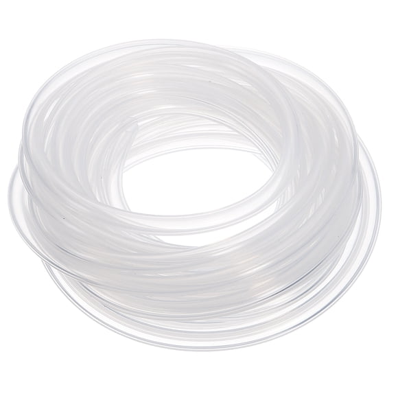 Uxcell Silicone Tubing, 6mm ID x 7mm OD 16.4ft Long Flexible Pure Silicone Hoses, High Temp