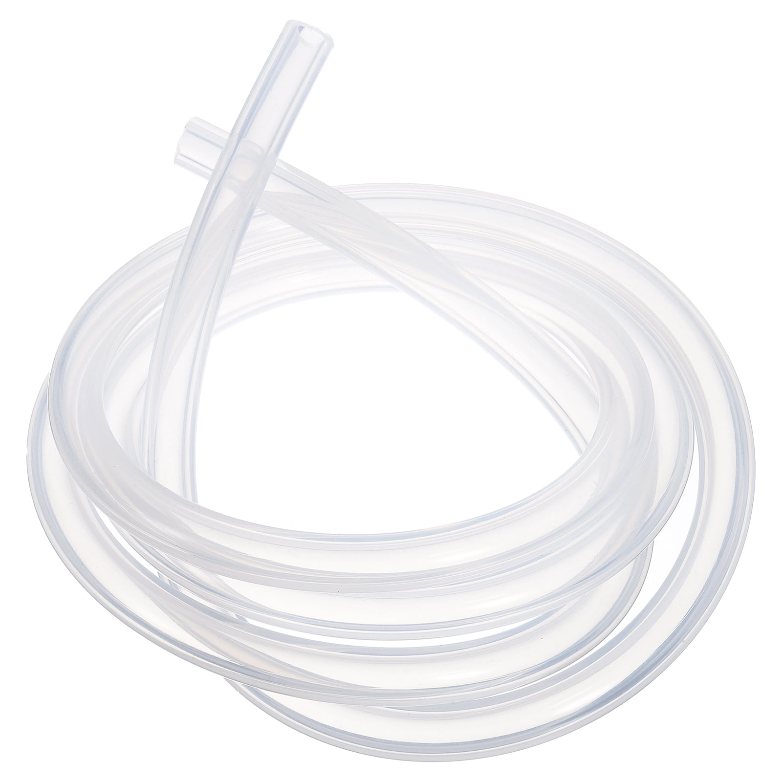 Tuyau Silicone Uxcell 16x21mm – 2 Mètres (6.56ft) Transparent, Flexible, Neuf