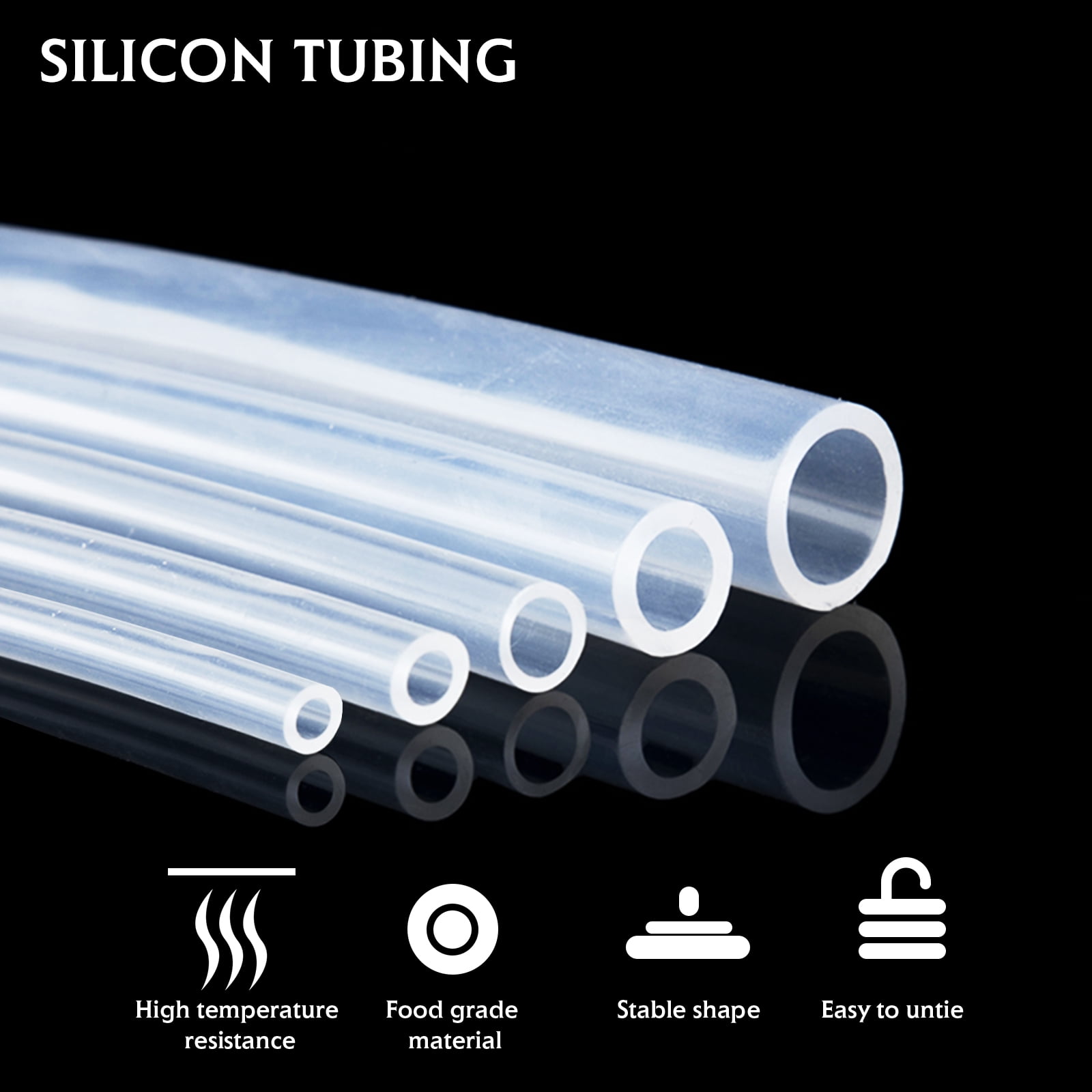 Silicone Tubing Flexible PVC Tubing Food Grade Tube Flexible Water