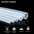 Silicone Tubing Flexible PVC Tubing Food Grade Tube Flexible Water Air