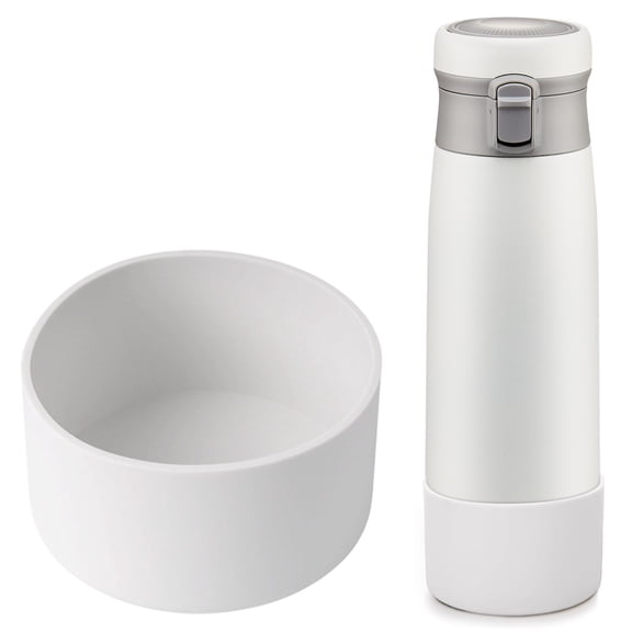 Silicone Tumbler Boot for 7.5cm Base, Universal Cup Bottom Cover Protector - Scratch Proof, Non-Slip, Quiet Placement for Insulated Water Bottles