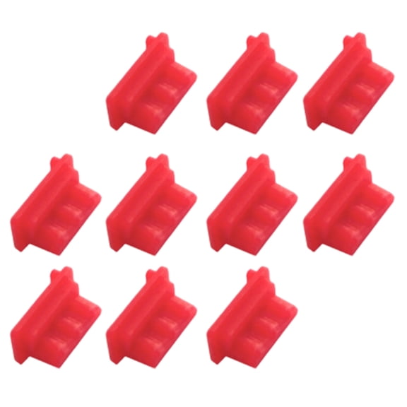 Reusable Silicone USB Port Seal Plug Compactly Design USB Port Cover for PC Laptop Charging Port Protections 10pcs