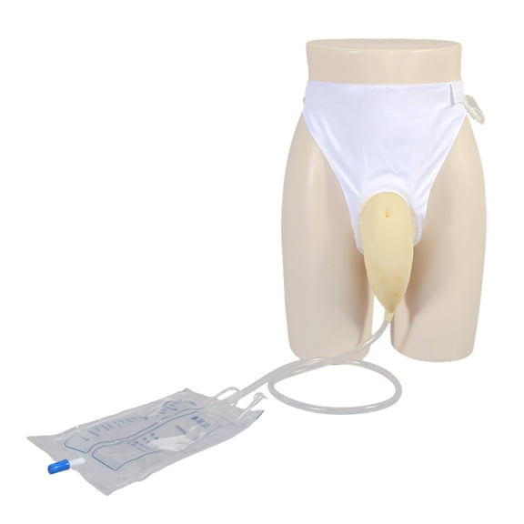 Silicone Urine Collector Bag Comfortable Leak Proof Designs for Men Outdoor Urination Solution for Travel and Night Use