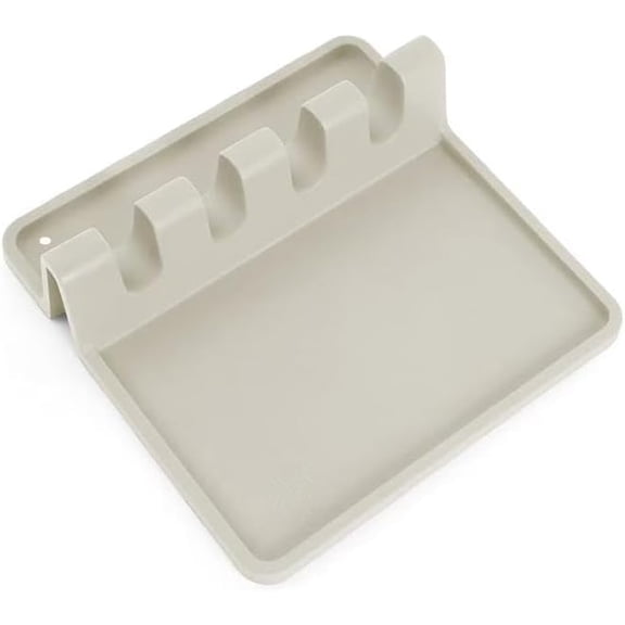 Silicone Utensil Rest, BPA-Free, Heat-Resistant Spoon Rest for Stove Top, Kitchen Counter