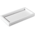 thumbnail image 1 of Silicone Vanity Tray (Greyish White) - Anti-Slip Waterproof Organizer, Multipurpose Soap Dish & Sponge Holder for Bathroom Counter, Toilet & Kitchen Sink, 1 of 7