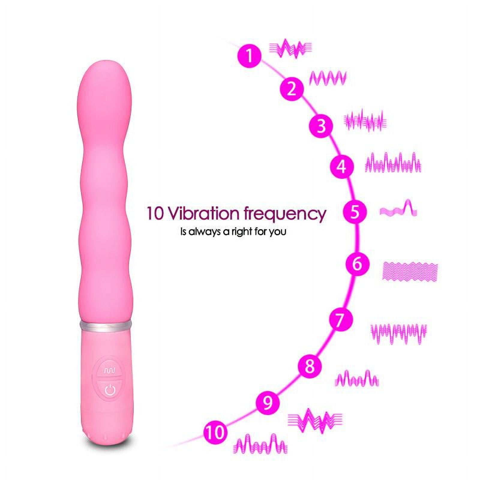 Silicone Vibrating Massager Personal Waterproof Back Body Neck Massage Toy