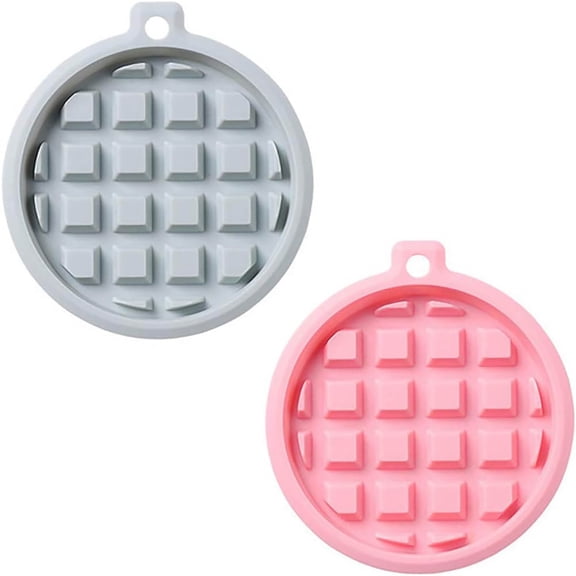 Silicone Waffle Mold, Muffin Pans, Baking Tray for Waffle Cake Chocolate Craft Candy Soap Baking