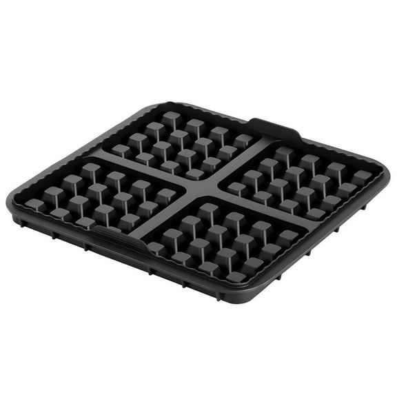 Silicone Waffle Plates Molds,Non-Stick Silicone Coating Baking Plates Waffle Molds Pan,Multifunctional Silicones Baking Tools for Quick Family Breakfasts and Preparing Portions