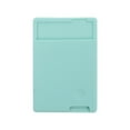 thumbnail image 1 of Silicone Wallet Cell Sleeve Back Case (Green), 1 of 8