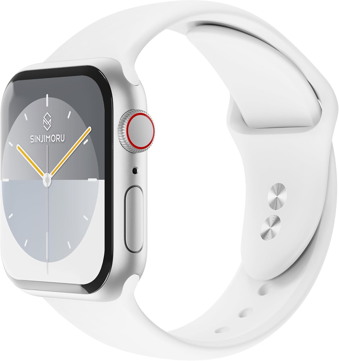 Silicone Watch Band for Apple Watch - Perfect Fit for 38mm, 40mm, 41mm ...