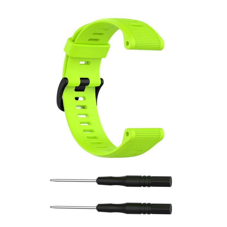 Silicone Watch Band Compatible With Forerunner 935 945 Fenix 5 Plus Fenix 5 Quatix 5 Quatix 5 Sapphire Approach 60 Includes 2 Tool Watch Band Smart Watch 400 Watch Smart Watches Self Winding Walmart.c...