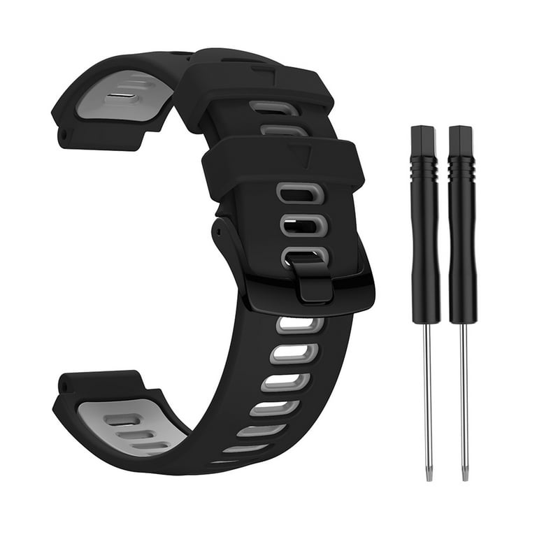 Silicone Watch Band Compatible With Gar Min Forerunner 735XT 235Lite 230 220 Includes Two Tool Workout Smart Watch Wrist Watches for Men Watch Big Numbers Walmart