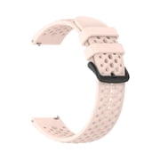 Silicone Watch Band Compatible with Amazfit Active Max, Breathable Mesh Strap Replacement