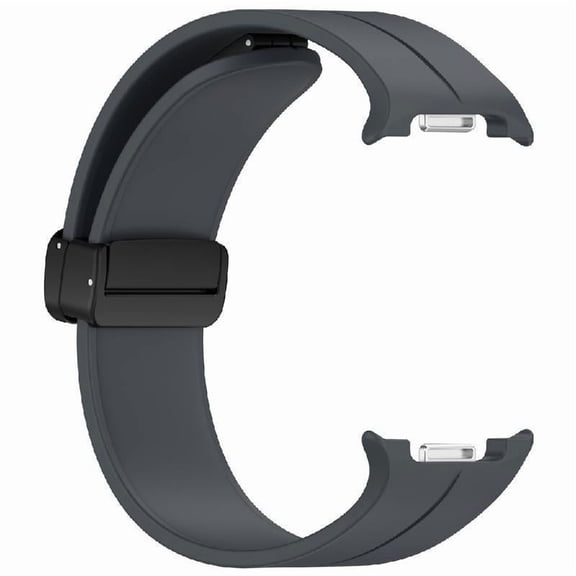 Silicone Watch Band Modern Fold Clasp Design Straps for Watch8 Use