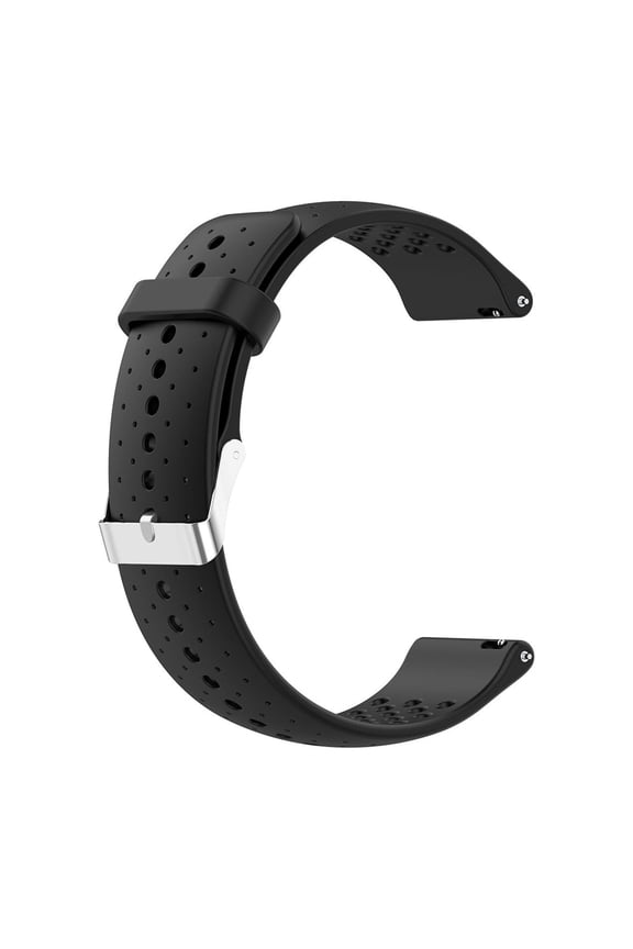 Silicone Watch Band Replacement Strap Compatible with Polar M/M2 Sports Watch Breathable Wristband