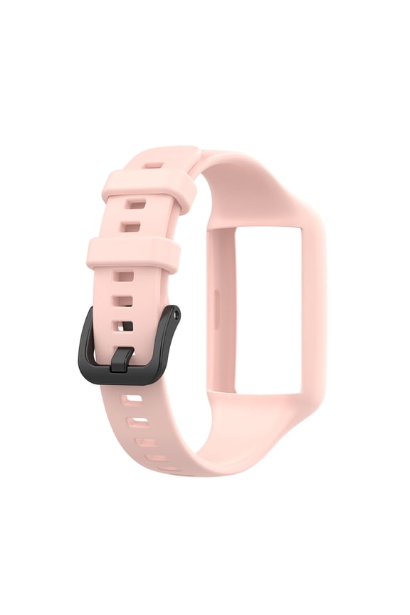 Silicone Watch Band for Huawei Band 6/Honor Band 6 Comfortable One-piece Design