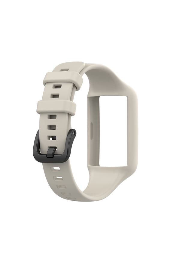 Silicone Watch Band for Huawei Band 6/Honor Band 6 Comfortable One-piece Design