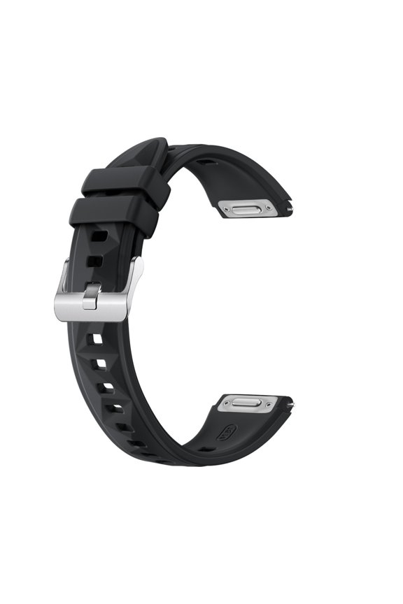 Silicone Watch Press Button Quick Release Soft Comfortable Straps Unisex Design for W2M Smartwatch