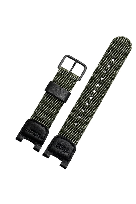 Silicone Watch Strap Fit For Casio 3157 SGW-100-1V 3166 SGW-200 Sports Waterproof Sweat-Proof Nylon Watch Band Accessories 24mm