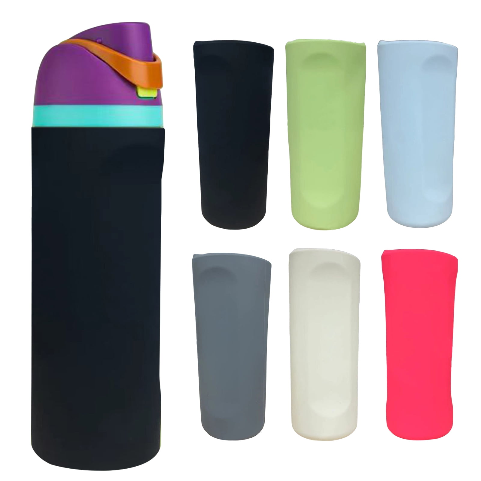 Silicone Boot For Owala 32 Oz Water Bottle - Anti-Slip Protective Sleeve For FreeSip/Twist/Flip Bottles, BPA Free