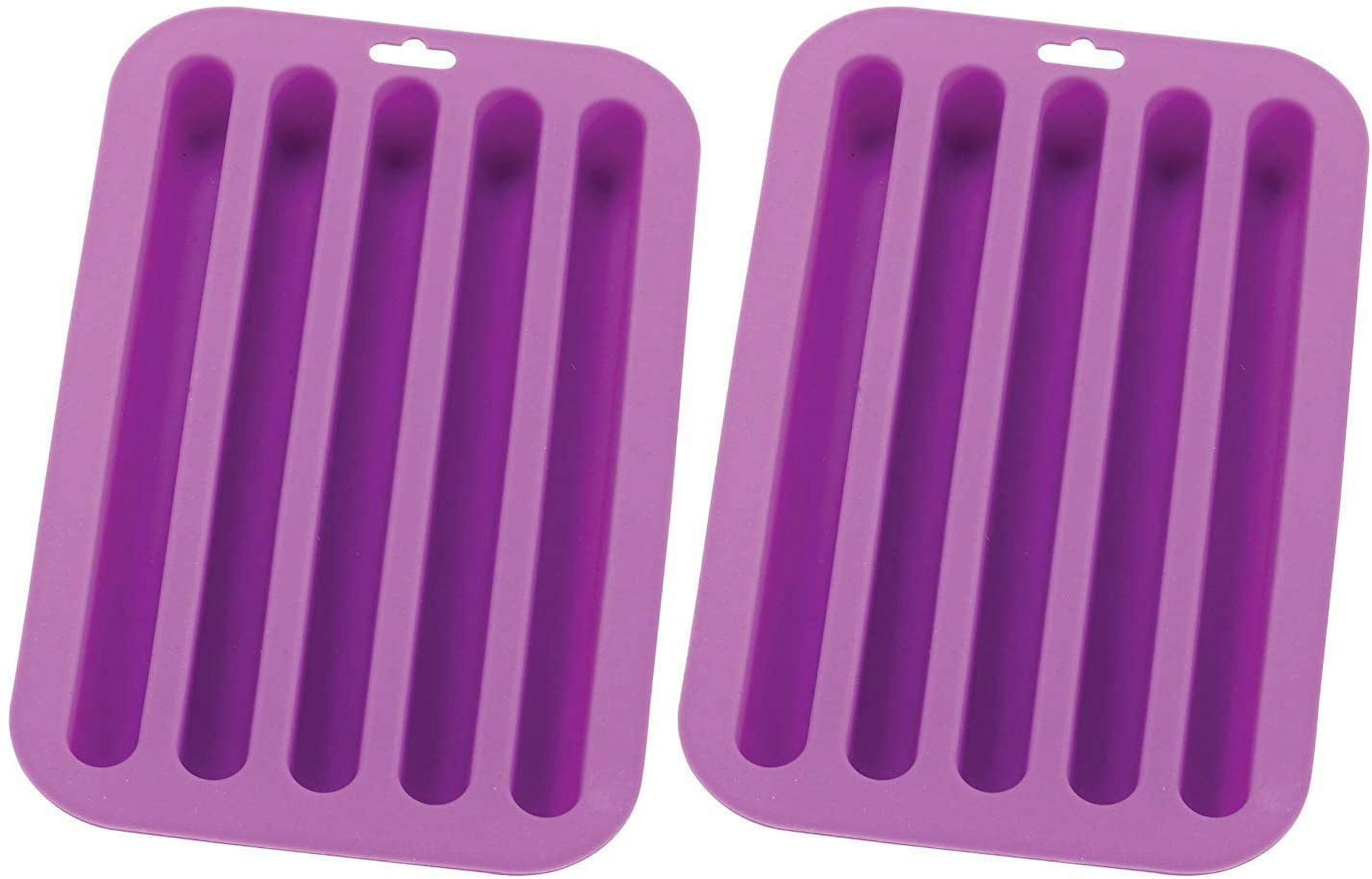 Silicone Water Bottle Ice Sticks Tray Keep Drinks Cold with Long Ice Sticks NonStick, Heat