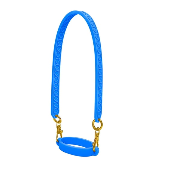 Silicone Water Bottle Sling Holder with Strap - Compatible with Stanley Cup - Adjustable Handle for 8-40oz Bottles - for Walking, Sports, Strollers