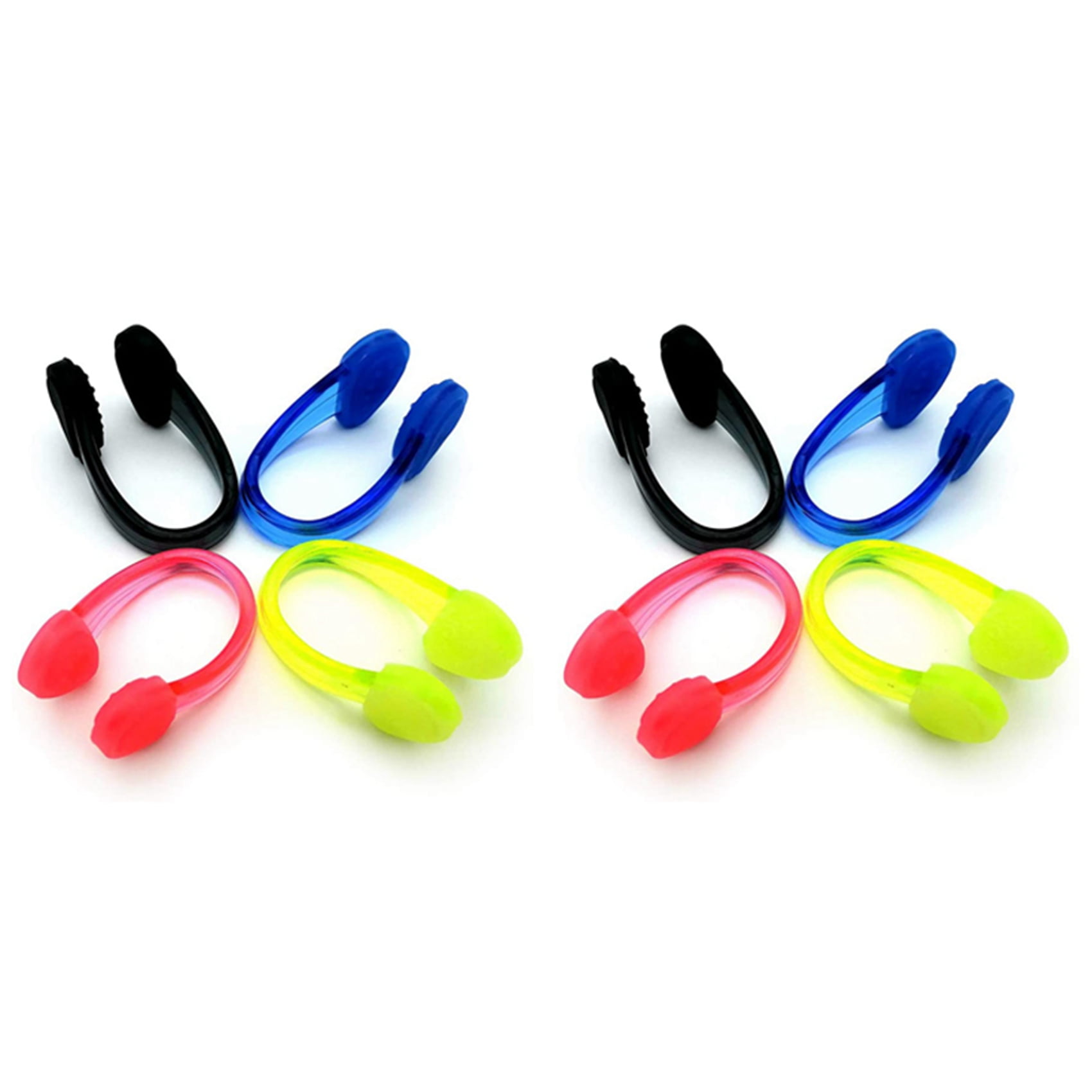 Silicone Waterproof Swimming Nose Clips Pool Nose Plugs for Adults Set