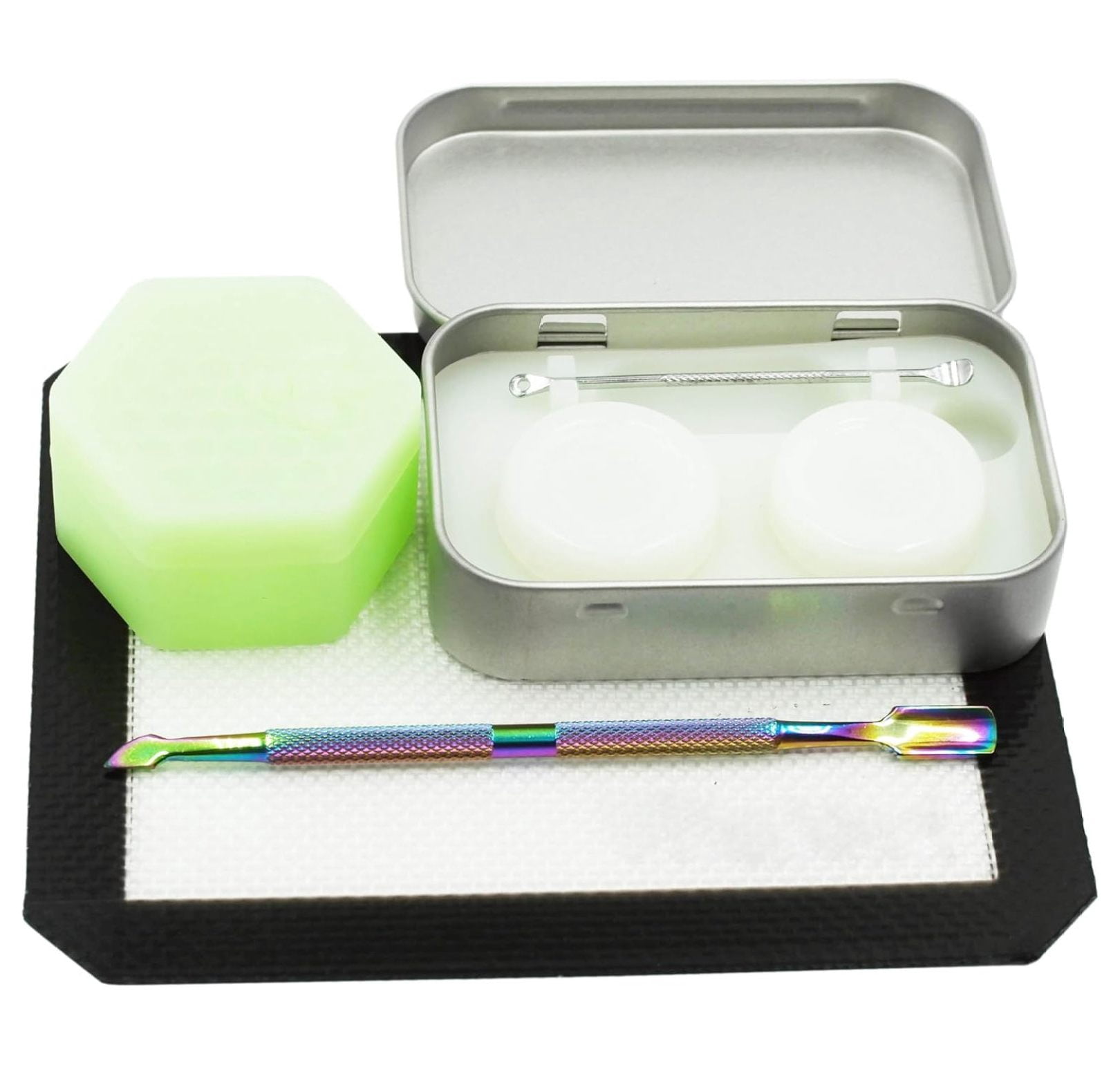 10-Pack 26ml Silicone Multi-Compartment Containers - Non-Stick, Oven/Microwave/Freezer Safe