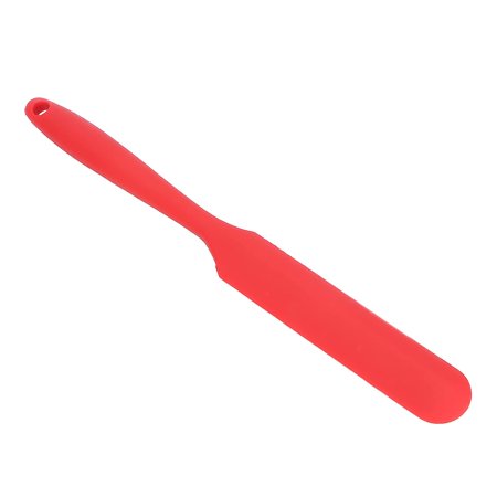 Silicone Wax Spatula, Reusable Hair Removal Wax Applicator Scraper Body Hair Removal Home Salon Wax Warmer(Red)