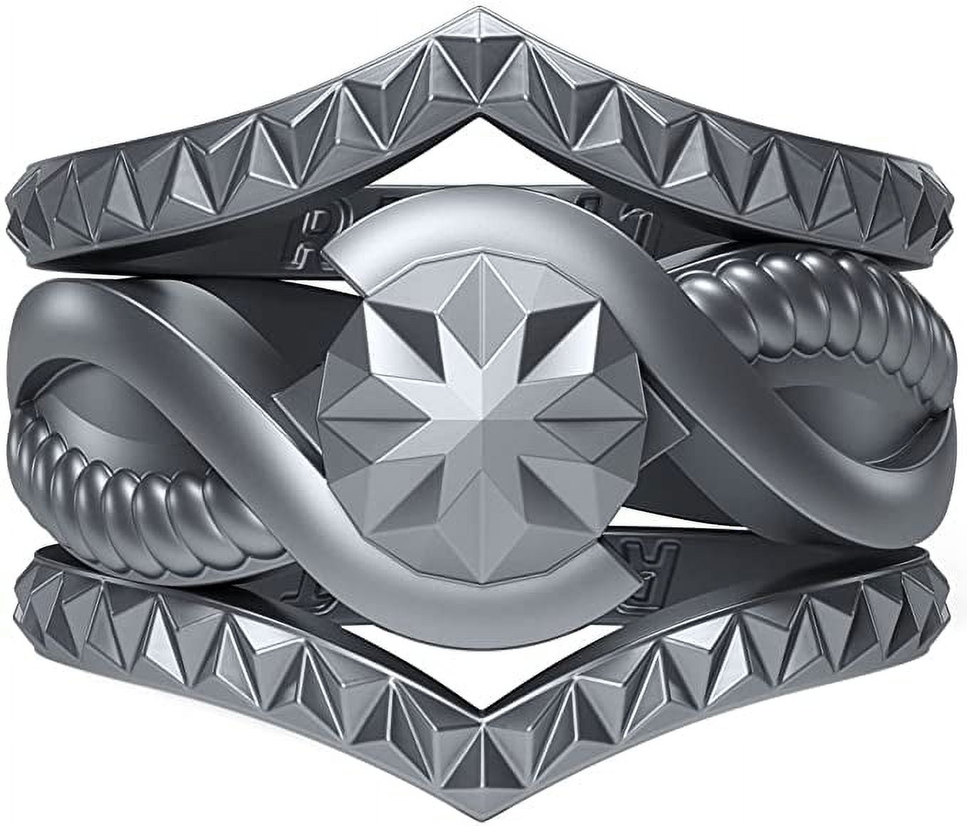 Silicone Wedding Rings for Women by Rinfit. Stackable Rubber Rings ...
