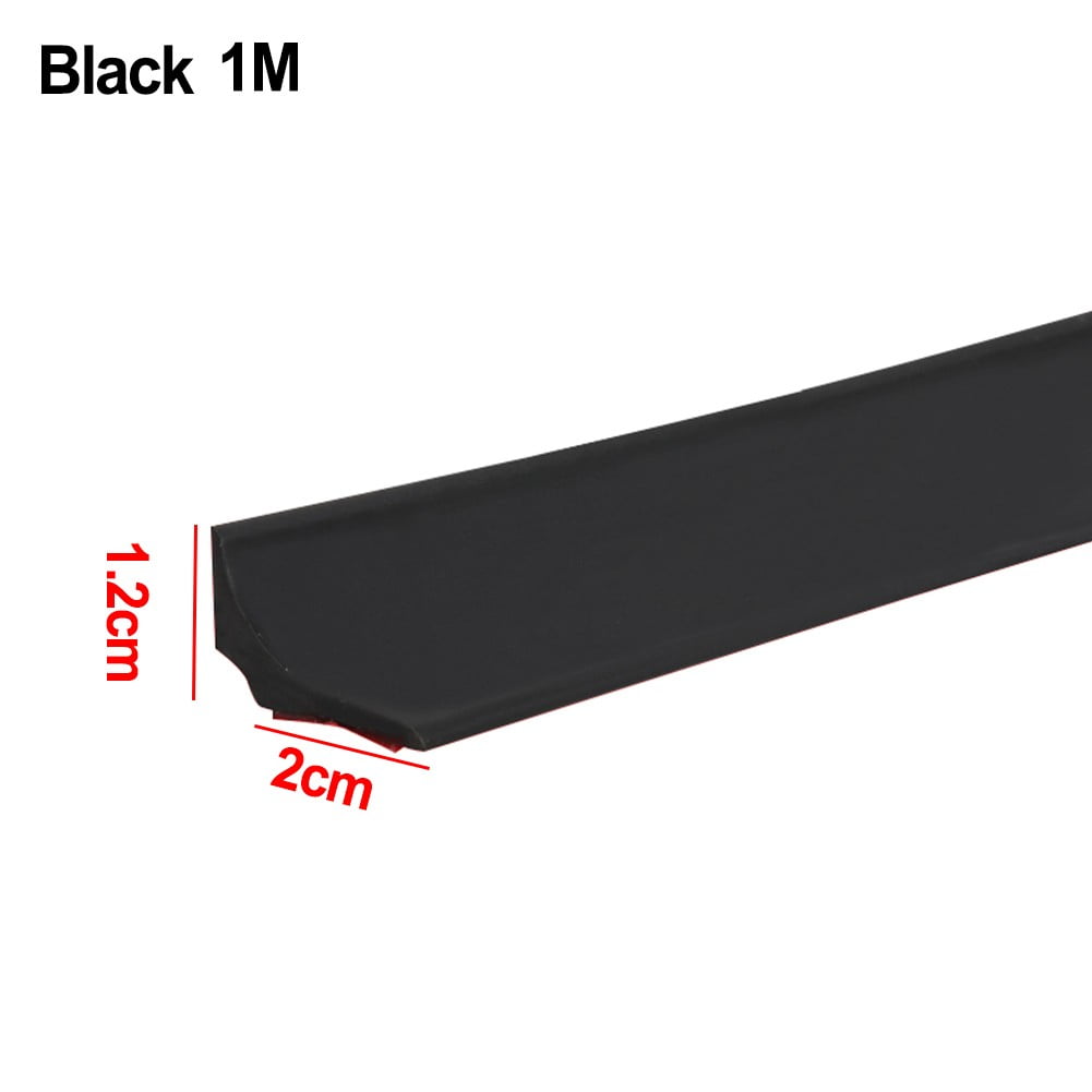 Silicone Wet Room Bathroom Floor Seal Screen Door Seal Strip Shower Dam