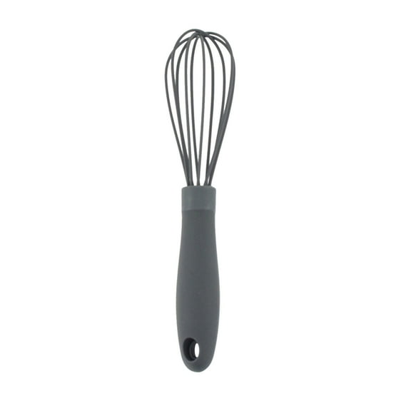 Silicone Whisks Egg Beater For Kitchen Cooking Non Scratch Balloon Egg Beater Easy For Mixing Stirring Small Mini Heat Wisking Tool