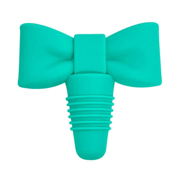 Silicone Wine Bottle Stopper, Reusable Saver to Keep Wine Sealed/Fresh, Bow-Shape Wine Plug for Champagne, Beverage, Beer, Stoppers, 1 PC