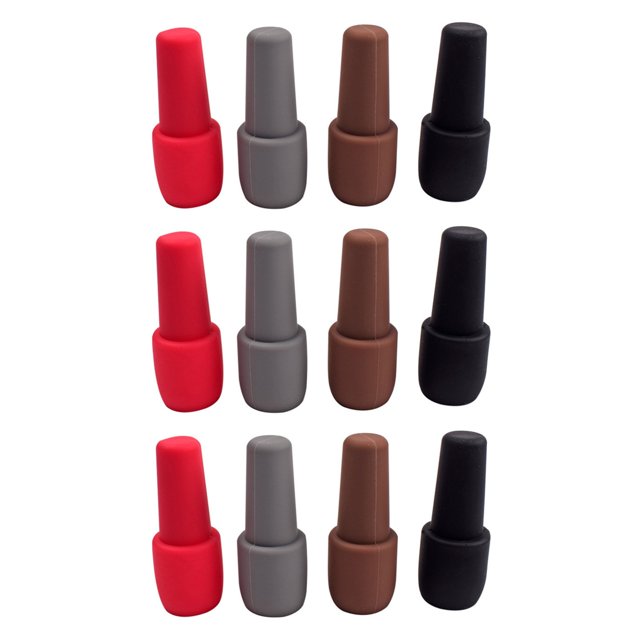 Silicone Wine Stopper, Reusable Sparkling Wine Bottle Stopper, Colorful