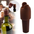 thumbnail image 1 of Silicone Wine Stopper for Wine Bottles, Wine Stoppers for Wine Bottles, Seal Bottle Cover for Beer Champagne, Glass Bottle Sealer Covers Wine Stoppers for Home Use, 1 Pcs, 3.14x1.1", 1 of 7