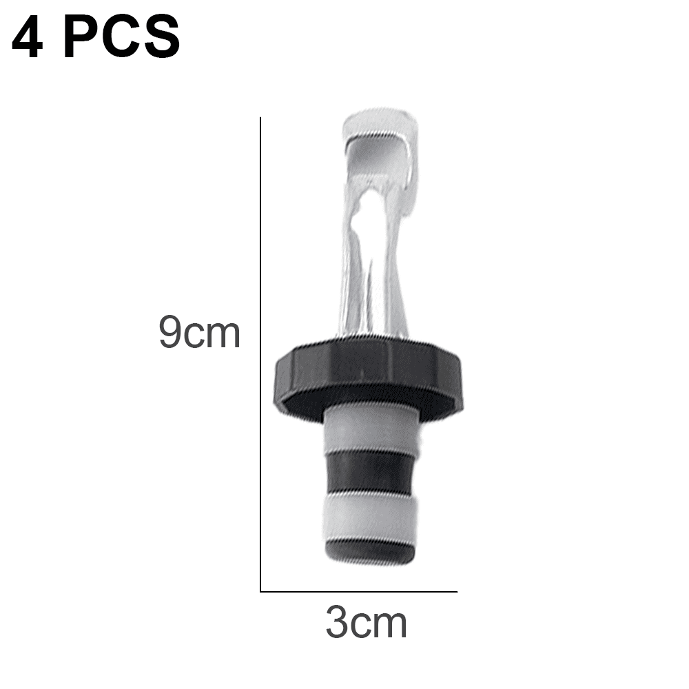 Silicone Wine Stoppers Expanding Manual Beverage Bottle Plug Reusable