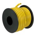 thumbnail image 1 of Silicone Wire 12AWG 12 Gauge Flexible Tinned Copper Standard High-Temperature Hookup Wire Yellow 7.5m/25ft, 1 of 6