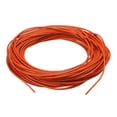 thumbnail image 1 of Silicone Wire 20AWG 20 Gauge Flexible Tinned Copper Standard High-Temperature Hookup Wire Orange 15m/49.2ft, 1 of 6