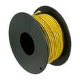 thumbnail image 1 of Silicone Wire 20AWG 20 Gauge Flexible Tinned Copper Standard High-Temperature Hookup Wire Yellow 15m/49.2ft, 1 of 6