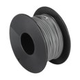 thumbnail image 1 of Silicone Wire 28AWG 28 Gauge Flexible Tinned Copper Standard High-Temperature Hookup Wire Grey 30m/98ft, 1 of 6