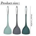 thumbnail image 1 of Silicone Wok Spatula - Wide Spoon-Head with Flexible Edge for Non-Stick Pans, Stir-Fry, and Serving - C, 1 of 9