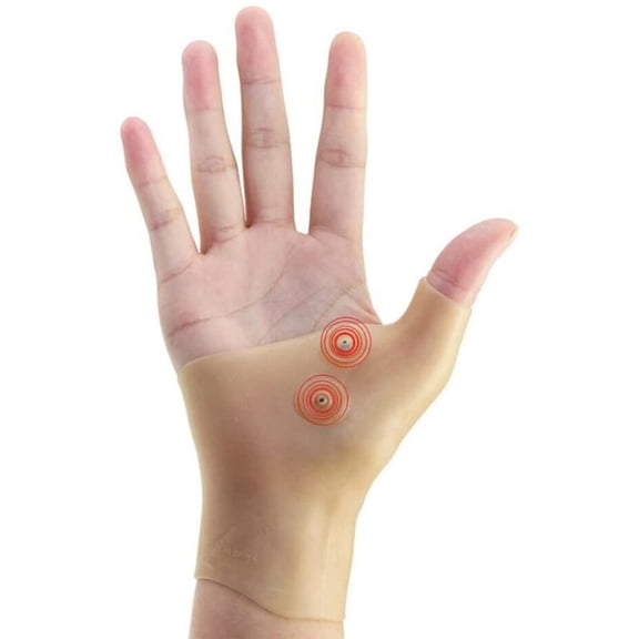 Silicone Wrist Support, Gel Carpal Tunnel Wrist Brace for Effective Prevention of Wrist Sprains, Protection for Joints Ligaments, Blood Circulation Promotion, All Day Comfort,