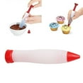 thumbnail image 1 of Silicone Writing Pen Cake Pastry Chocolate Baking Gadgets,Cake Cookie Pastry Cream Chocolate Icing Decorating Syringe, 1 of 9
