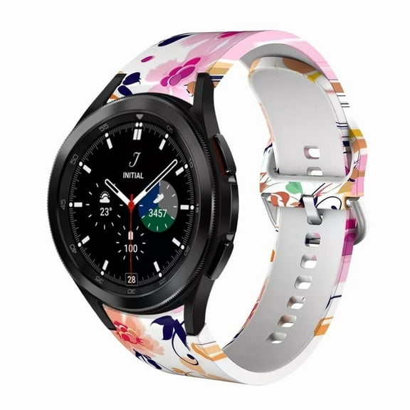 Silicone band for Samsung Galaxy Watch 6 5 4 Band 44mm 40mm Samsung Galaxy Watch 4 classic 46 mm 42mm Sport Watch