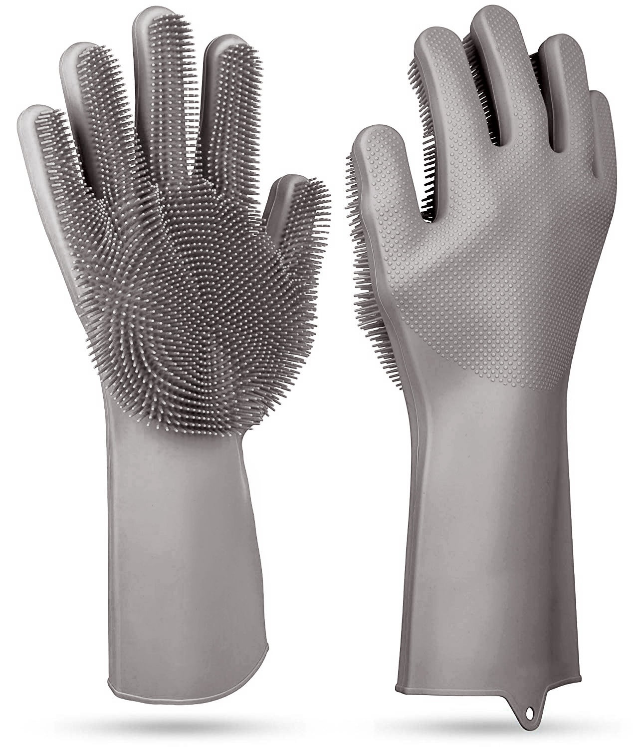 Tondiamo Heat Resistant Gloves with Silicone Bumps and 3 Rolls